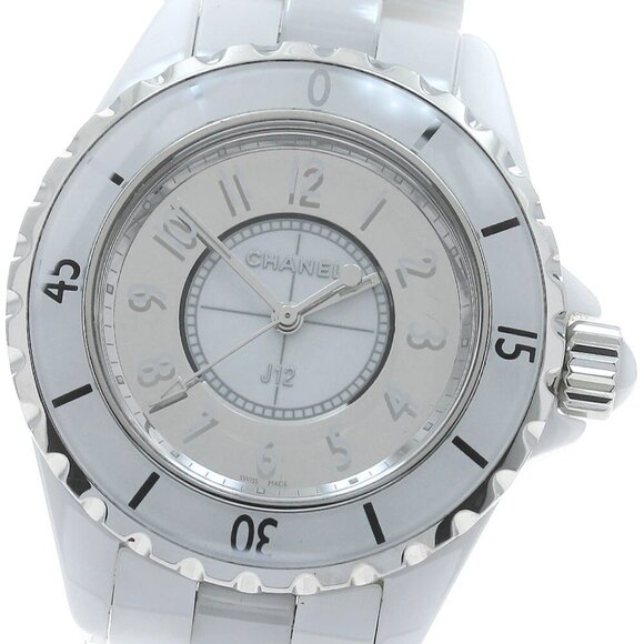 CHANEL J12 Mirror H4861 33MM Mirror/White Dial Quartz Ladies Watch_874530 - Picture 1 of 7